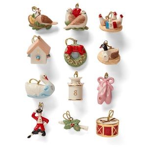 Lenox 12 Days of Christmas Ornament Set